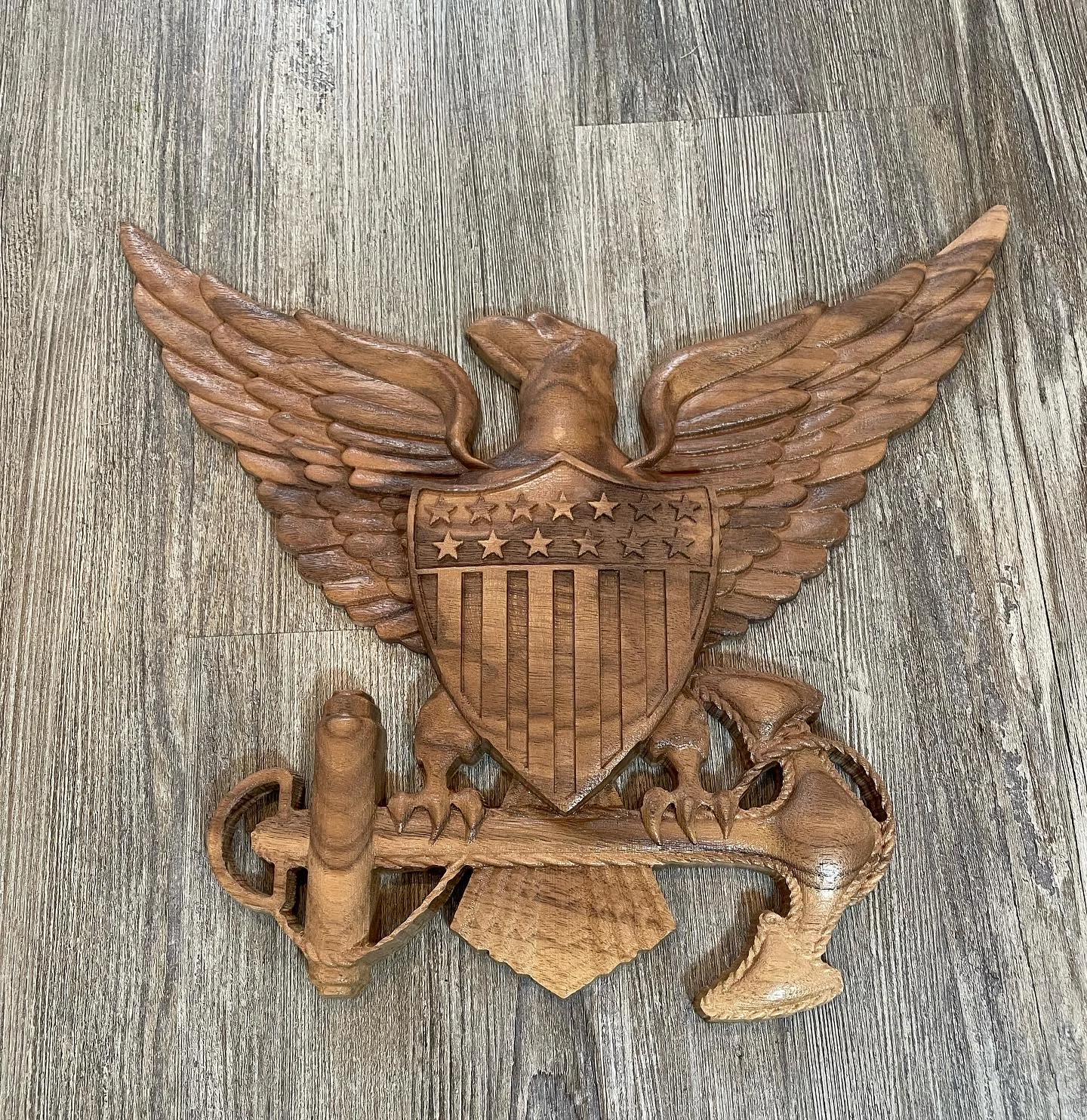 US Navy Eagle with anchor