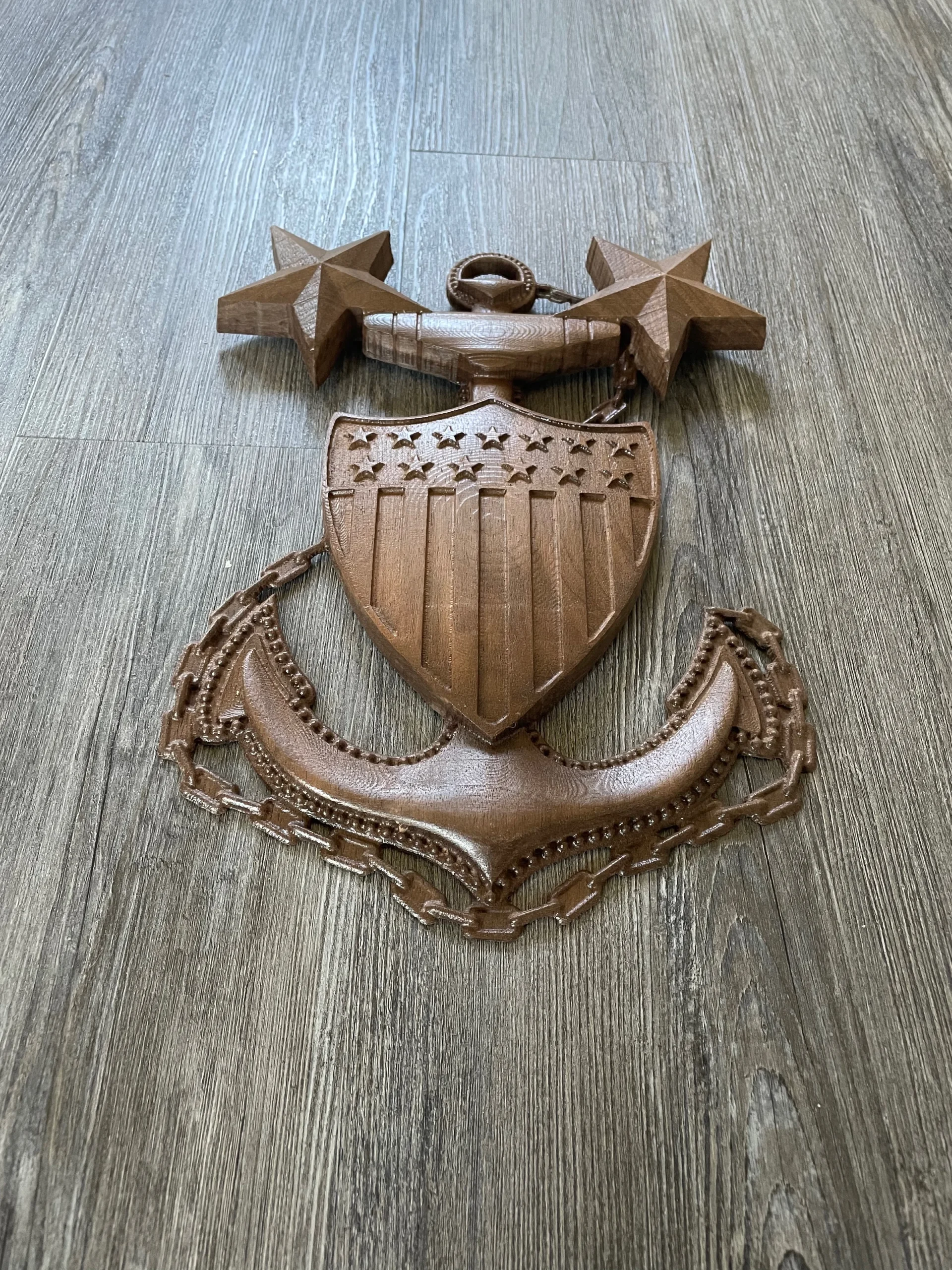 US Coast Guard Master Chief Anchor