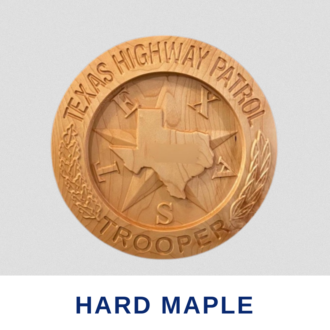 Texas Highway Patrol Maple Shield